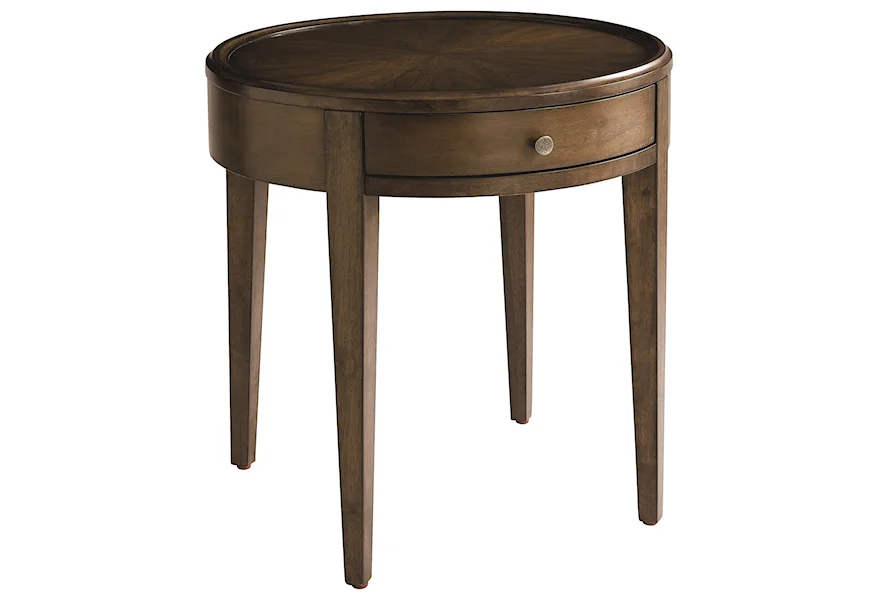 Palisades Lamp Table by Bassett at Esprit Decor Home Furnishings